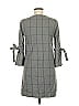 Waverly Grey Plaid Gray Tie Sleeve Plaid Shift Size XS - photo 2