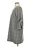 Waverly Grey Plaid Gray Tie Sleeve Plaid Shift Size XS - photo 5