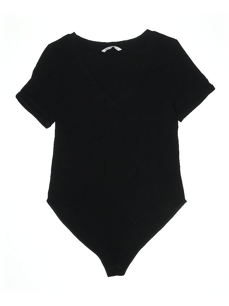Pre-owned Mangopop Collection Bodysuit In Black