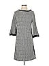 Three Dots Tweed Gray Casual Dress Size S - photo 1