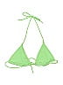 Unbranded Solid Green Swimsuit Top Size S - photo 1