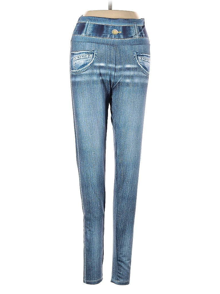 Pre-owned Unbranded Jeans In Blue