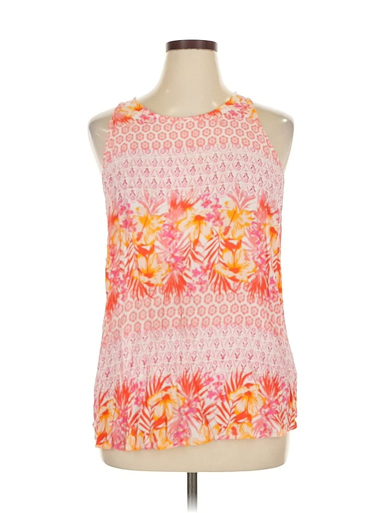 Pre-owned Old Navy Sleeveless Blouse In Orange