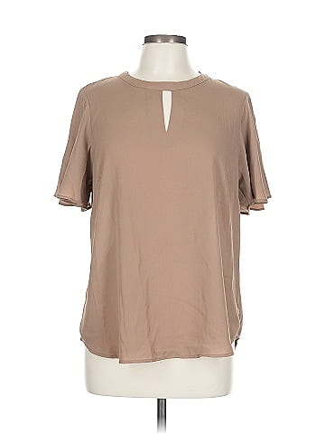 7th Avenue Design Studio New York & Company Short Sleeve Blouse (view 1)