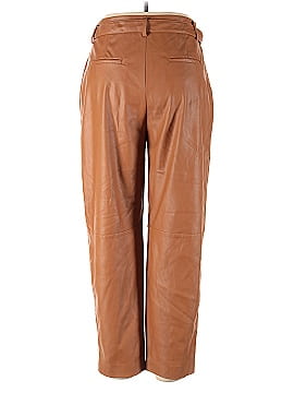 パンツ PINKO Woman Pants Brown 104896A2GC C82 Pinko P Pants In Gabardine And Satin With Zip Brown Tec Pinko