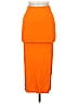 The Andamane 100% Elastane Orange Casual Skirt Size EU 40 / US 10 - photo 1