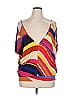 Moa Moa Orange Yellow Sleeveless Blouse Size XL - photo 1