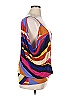 Moa Moa Orange Yellow Sleeveless Blouse Size XL - photo 4