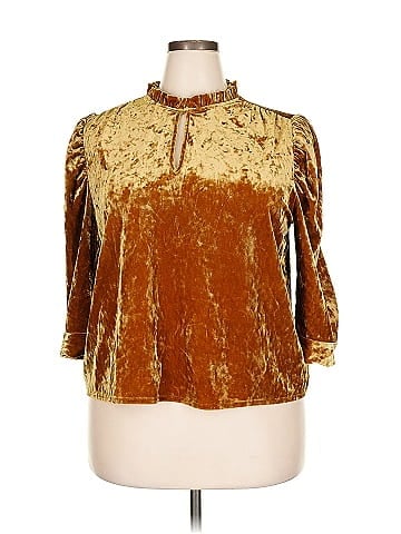 Who What Wear 3/4 Sleeve Blouse (view 1)
