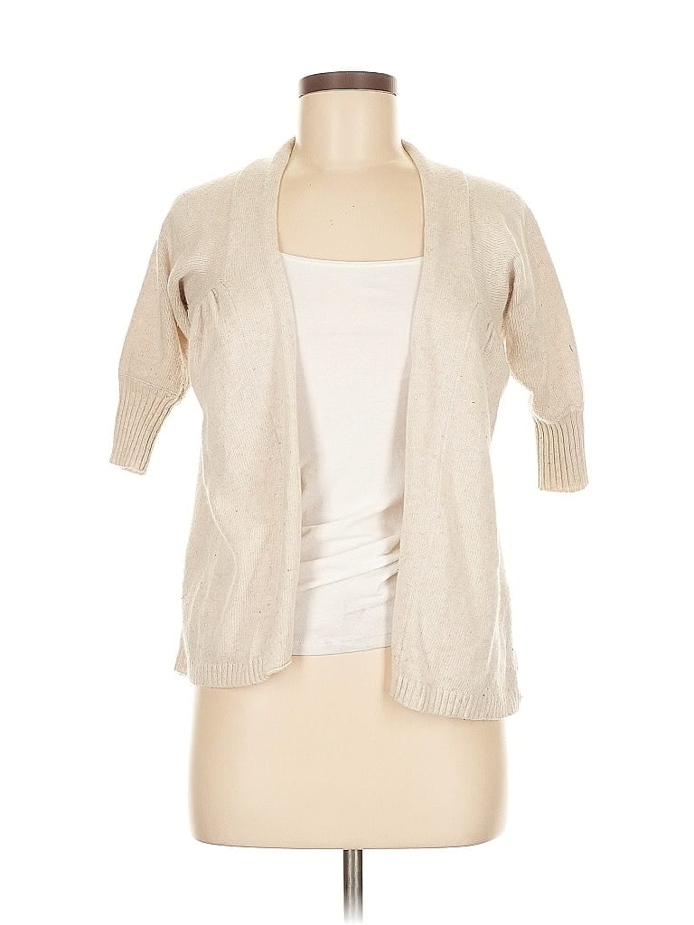 Pre-owned Bcbgmaxazria Cardigan Sweater In Brown