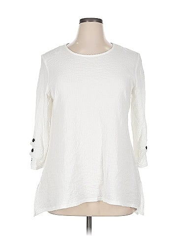 Alfred Dunner 3/4 Sleeve Top (view 1)