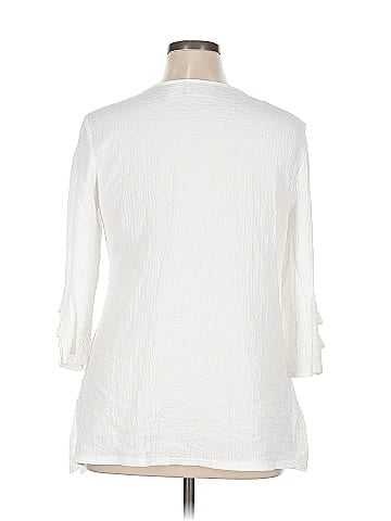 Alfred Dunner 3/4 Sleeve Top (view 2)