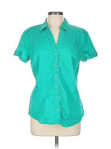 7th Avenue Design Studio New York & Company Short Sleeve Blouse (view 1)