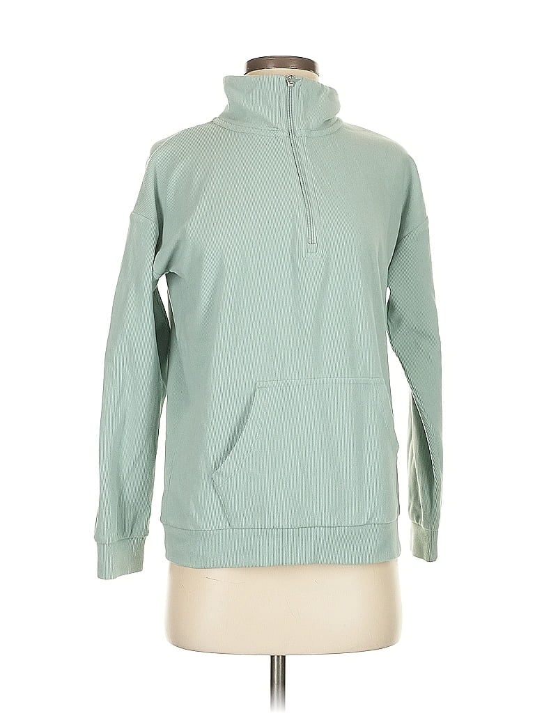 Pre-owned Marc New York Andrew Marc Pullover Hoodie In Green