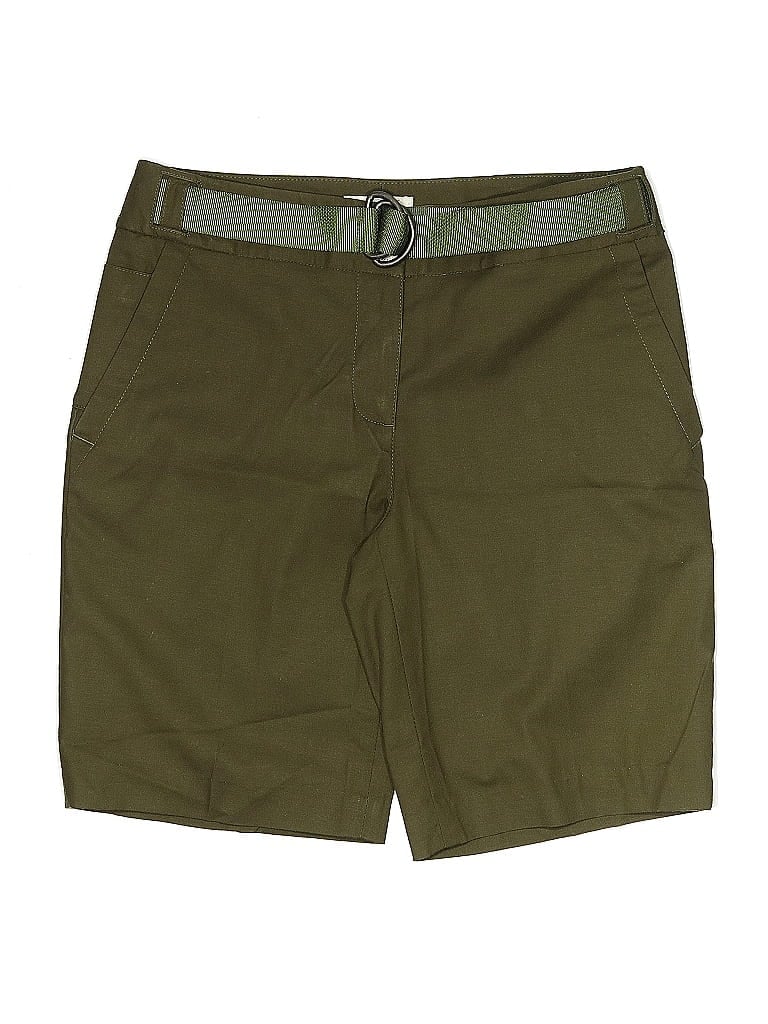 Pre-owned Lizgolf Khaki Shorts In Green