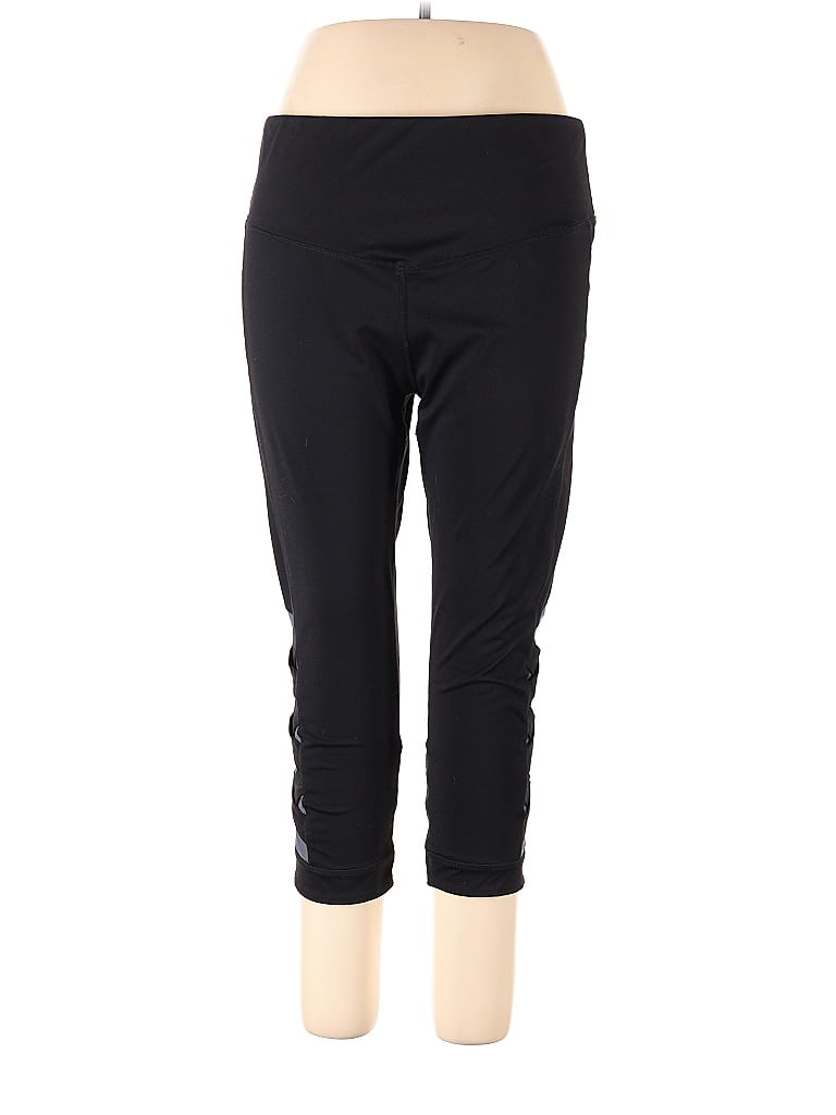 Pre-owned Assorted Brands Active Pants In Black