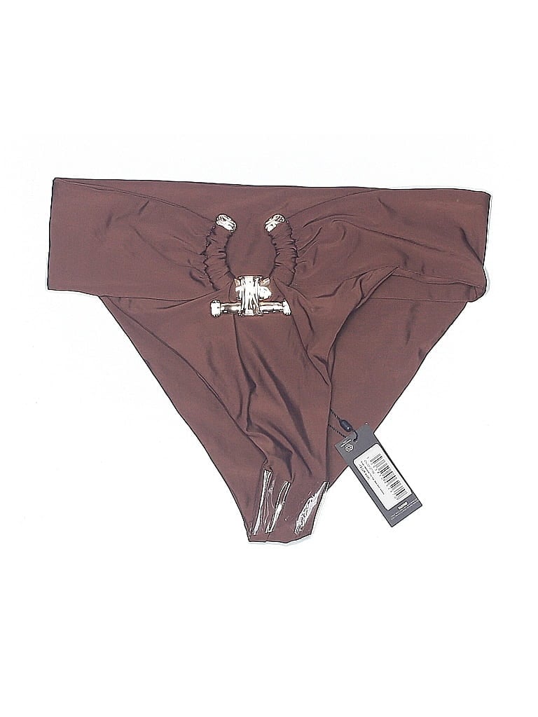 Prettylittlething Swimsuit Bottoms In Brown