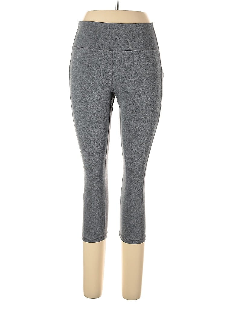 Pre-owned Tek Gear Active Pants In Gray