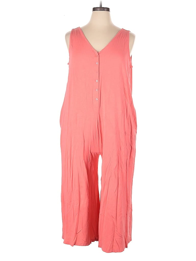 Pre-owned Any Body Jumpsuit In Pink