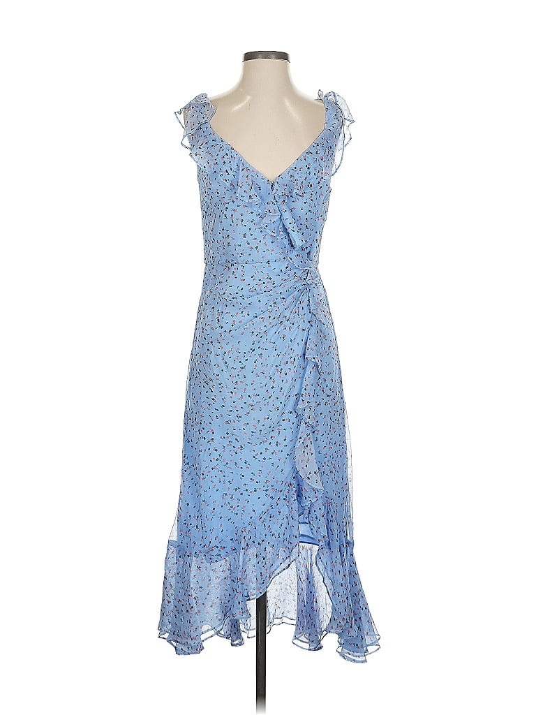Pre-owned Veronica Beard Cocktail Dress In Blue