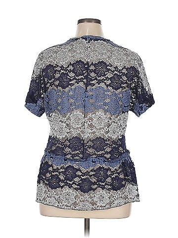 Eva Franco Short Sleeve Blouse (view 2)