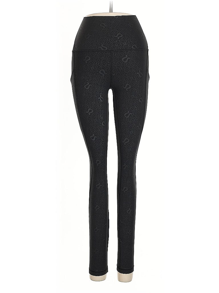 Pre-owned Lululemon Athletica Active Pants In Black