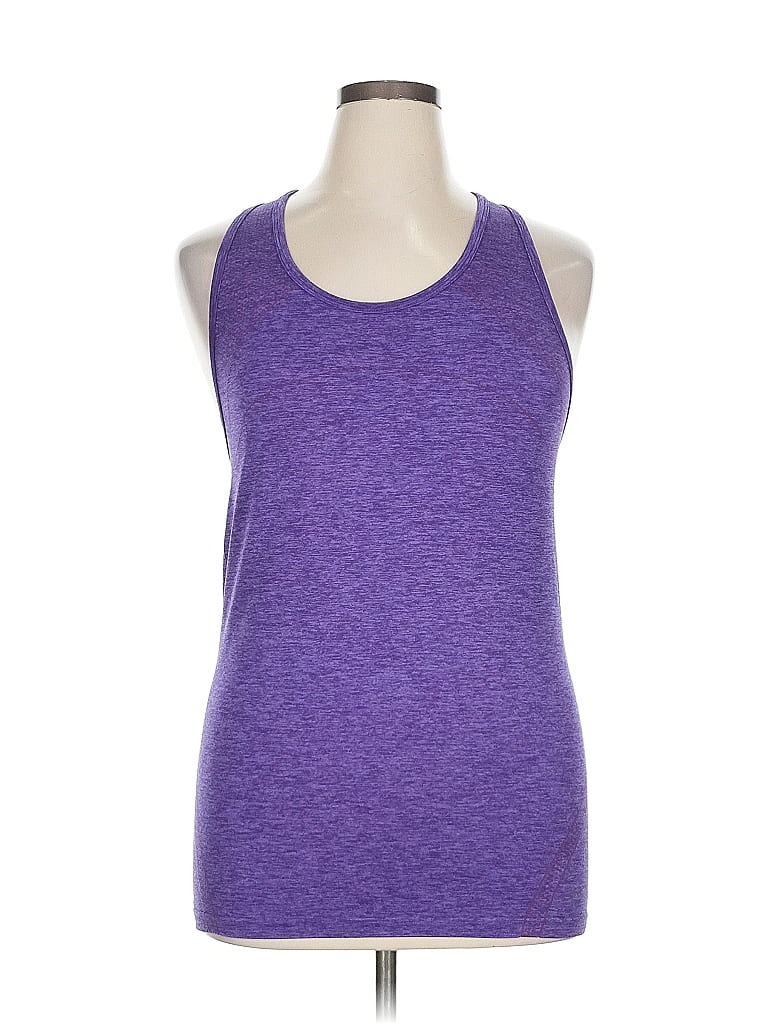 Pre-owned Gap Fit Outlet Active Tank Top In Purple