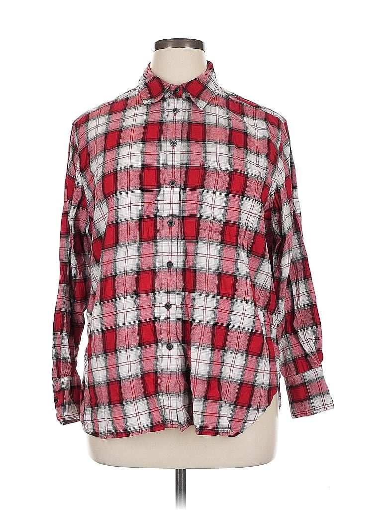 LANE BRYANT Pre-owned Cardigan Sweater In Red