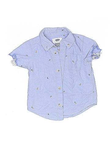 Old Navy Short Sleeve Button-Down Shirt (view 1)