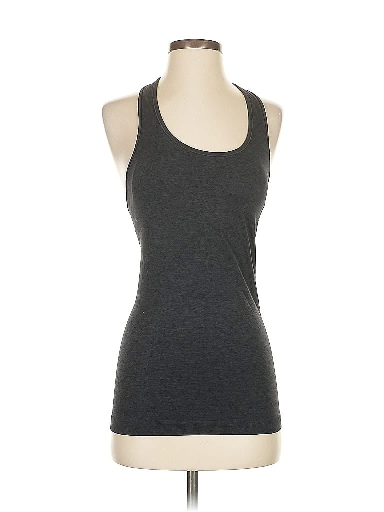 Pre-owned Lululemon Athletica Active Tank Top In Black