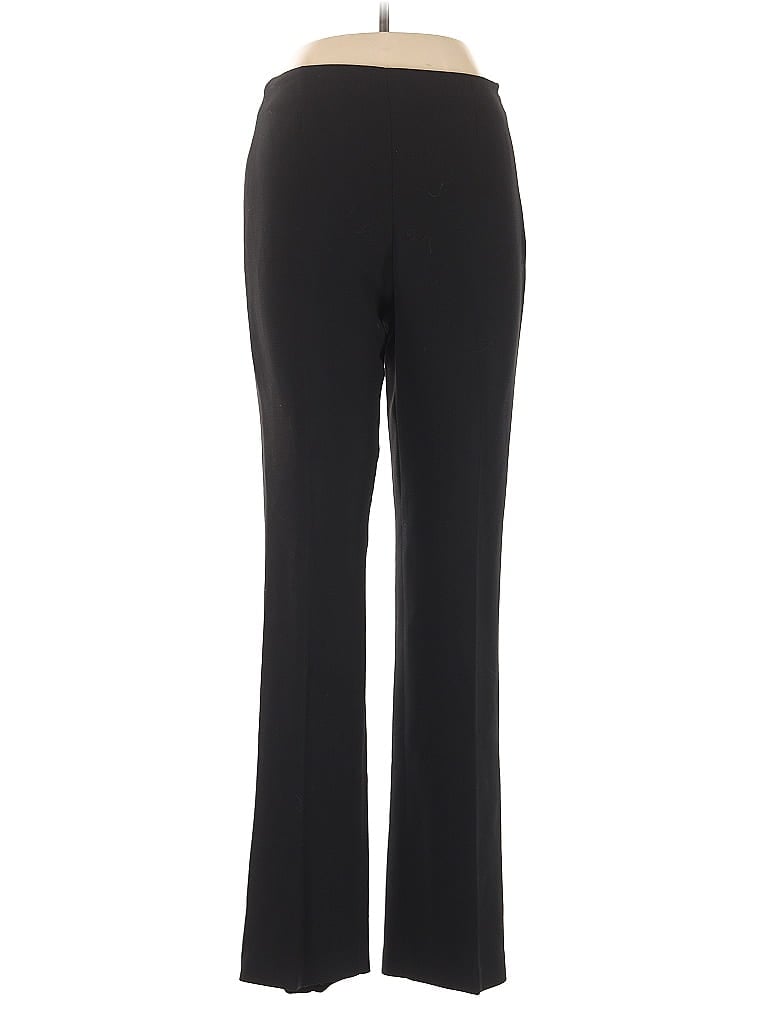 Pre-owned Dana Buchman Wool Pants In Black