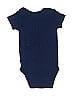 Carter's 100% Cotton Graphic Blue Short Sleeve Onesie 3-6 MO / 6 MO - photo 2