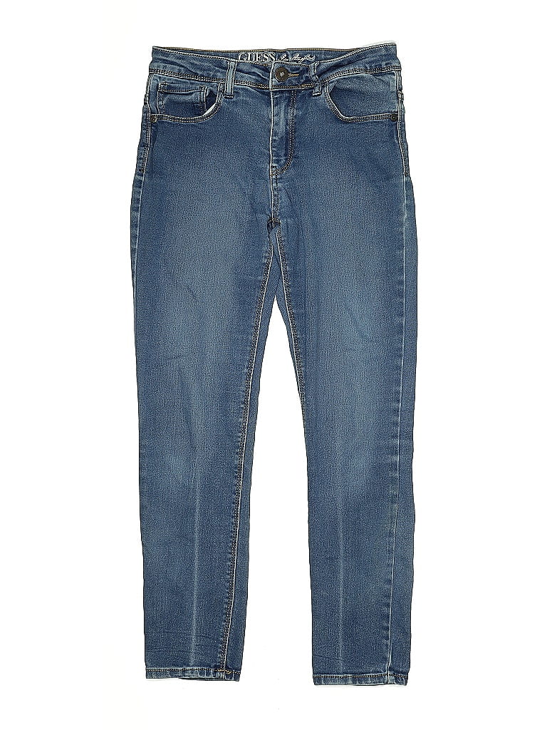 Pre-owned Guess Kids' Jeans In Blue