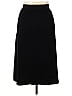 LOGO by Lori Goldstein Solid Black Formal Skirt Size 2X - photo 2