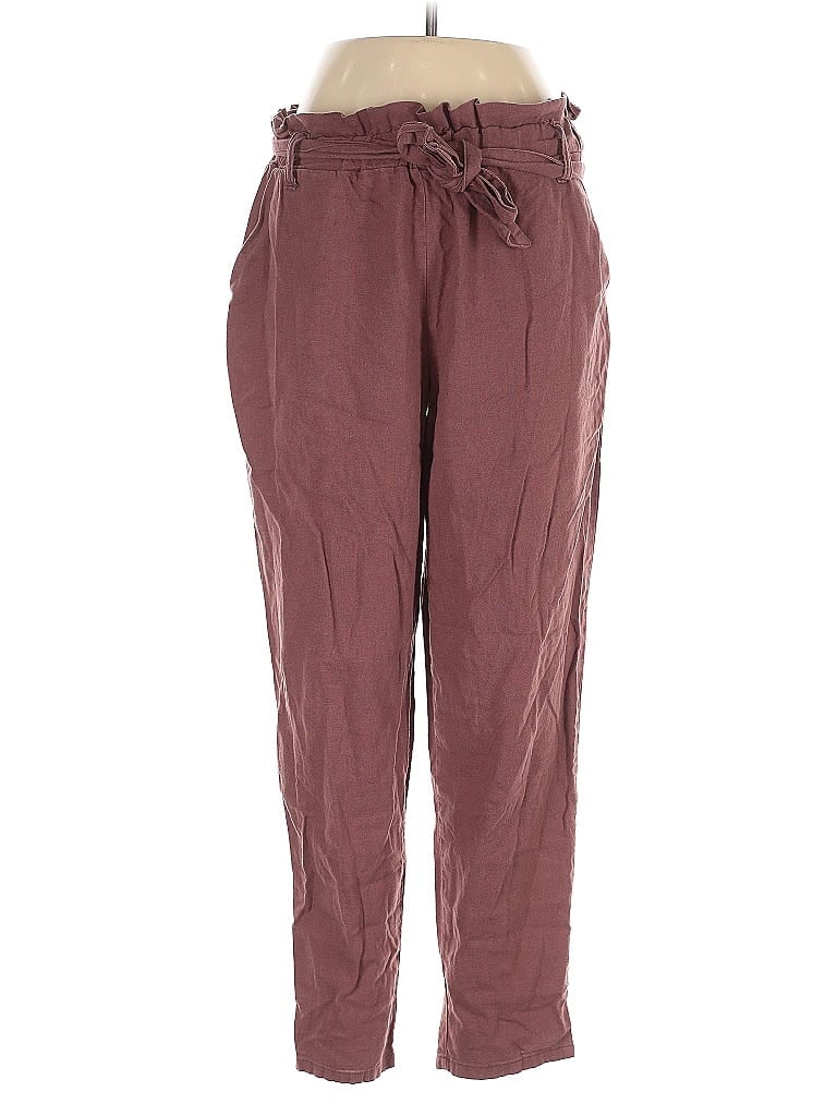 Pre-owned Maurices Silk Pants In Brown