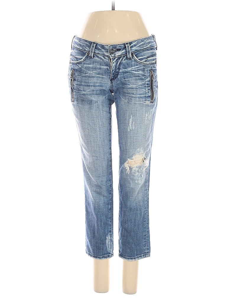 Pre-owned Fig And Flower Jeans In Blue