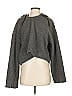 Native Youth 100% Polyester Gray Cardigan Size S - photo 1