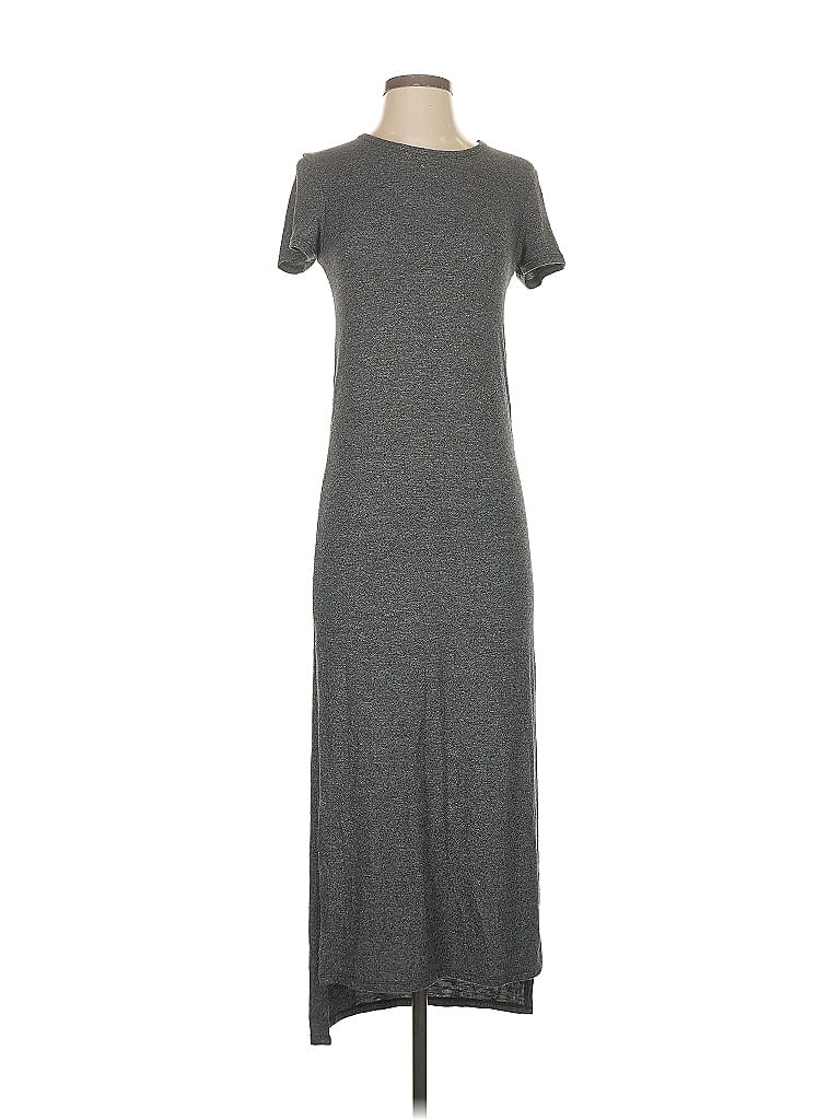 Pre-owned Express One Eleven Casual Dress In Gray