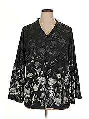 Belle By Kim Gravel Long Sleeve Blouse