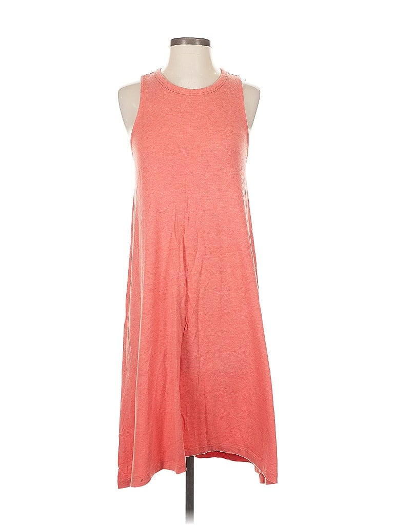 Pre-owned Lou & Grey Casual Dress In Orange