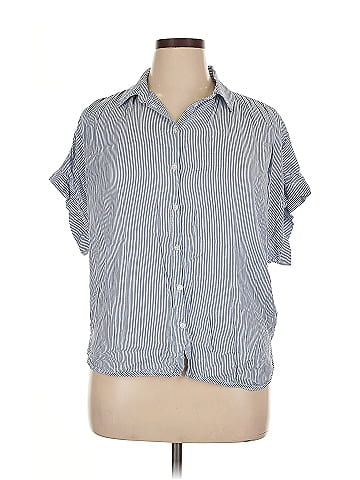 H&M L.O.G.G. Short Sleeve Blouse (view 1)