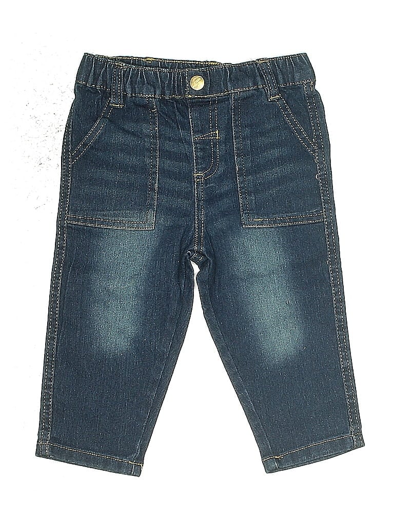 Pre-owned Little Lad Babies' Jeans In Blue