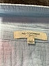 No Comment 100% Cotton Solid Blue Short Sleeve Button-Down Shirt Size 14 - photo 3