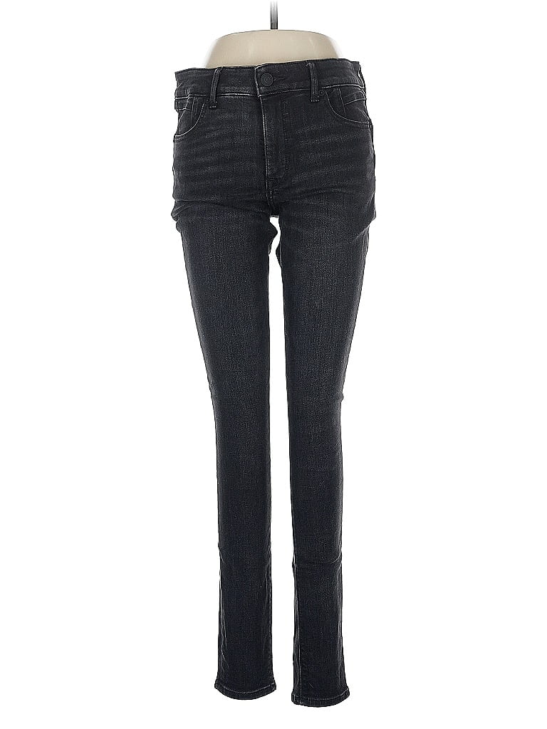 Pre-owned Express Jeans In Black