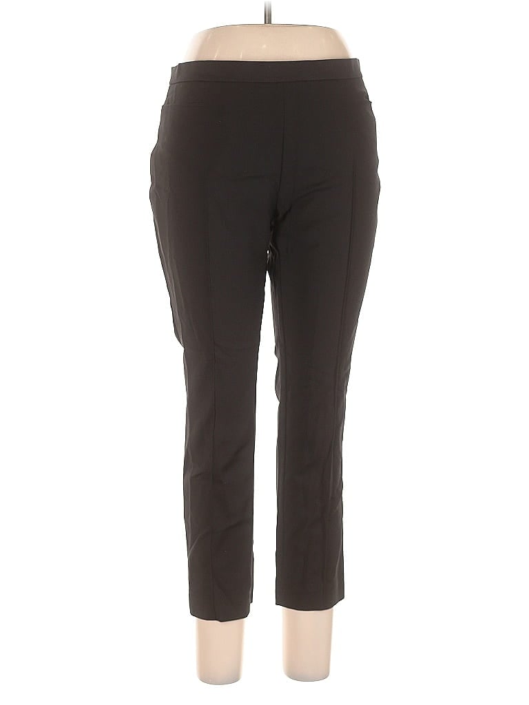 Akris Punto Solid Brown Dress Pants Size 10 - photo 1