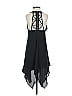 BCBG Paris 100% Polyester Black Cocktail Dress Size 0 - photo 2