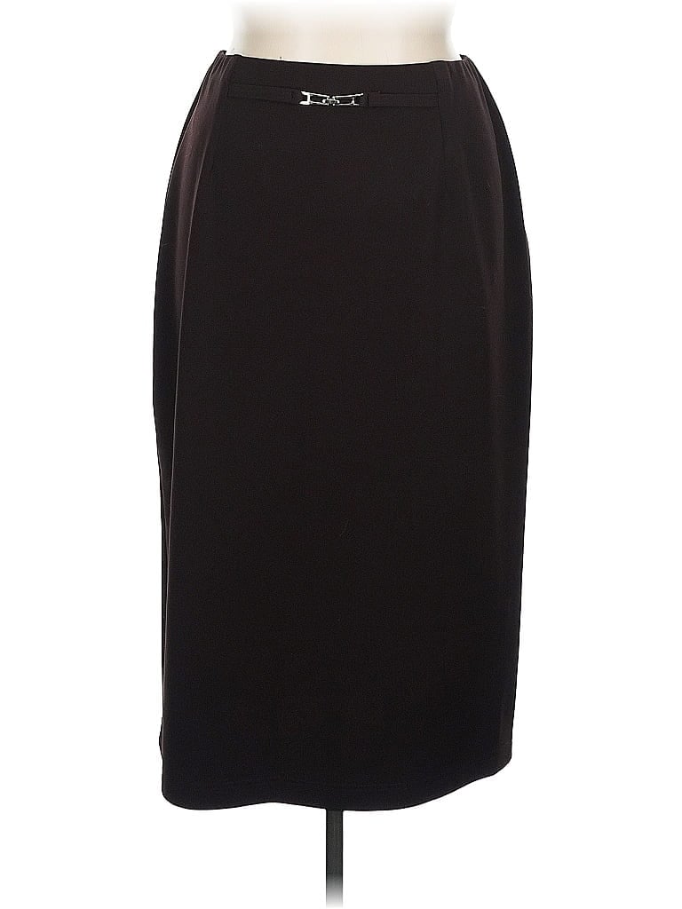 Pre-owned Briggs Formal Skirt In Black