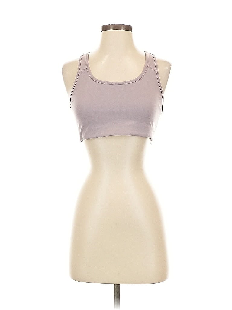 Pre-owned Assorted Brands Tank Top Purple Halter Neckline Tops