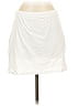 Unbranded Solid White Casual Skirt Size M - photo 1