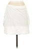 Unbranded Solid White Casual Skirt Size M - photo 2